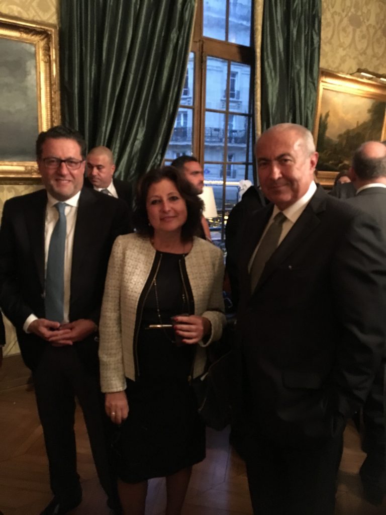 Rencontre à l'Ambassade du Liban en France avec les Hommes d'affaires Libanais