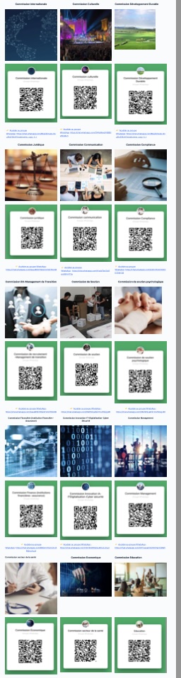 Rejoignez nos commissions sur whatshap