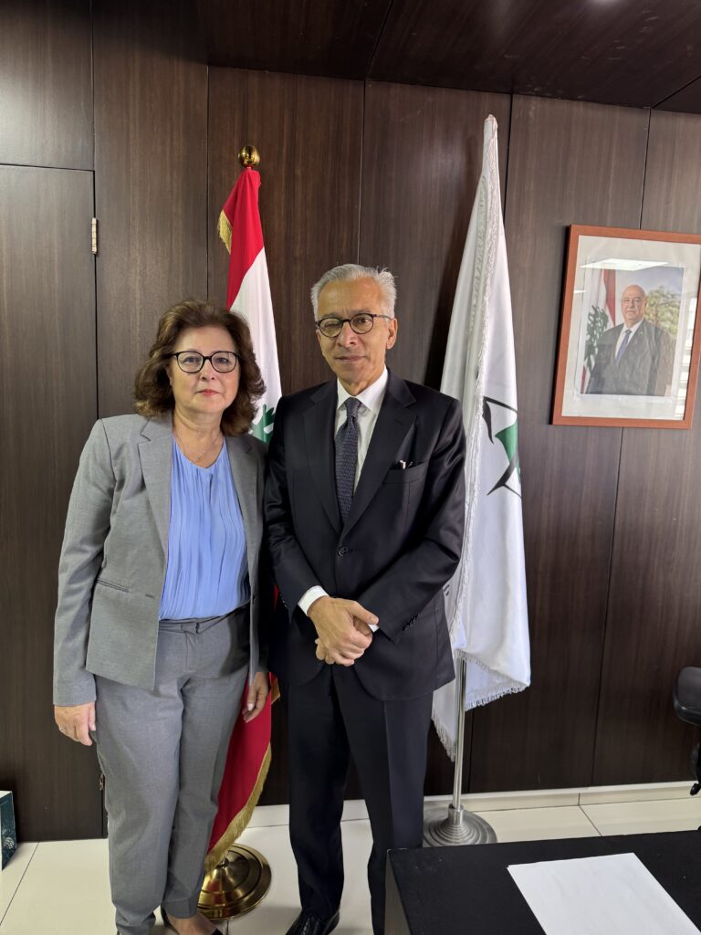 Meeting with Minister Amer Bisat, Minister of Economy and Trade, Government of Lebanon